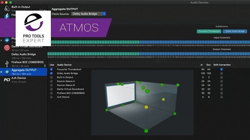 Dolby Atmos - Using The Dolby Audio Bridge The Way Avid And Dolby Recommend - Free Expert Tutorial Part 2