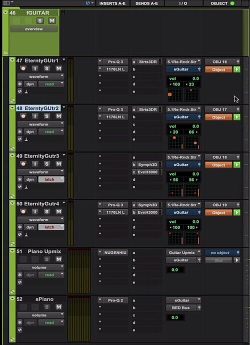 Dolby Atmos Reverb And Delay Tracks